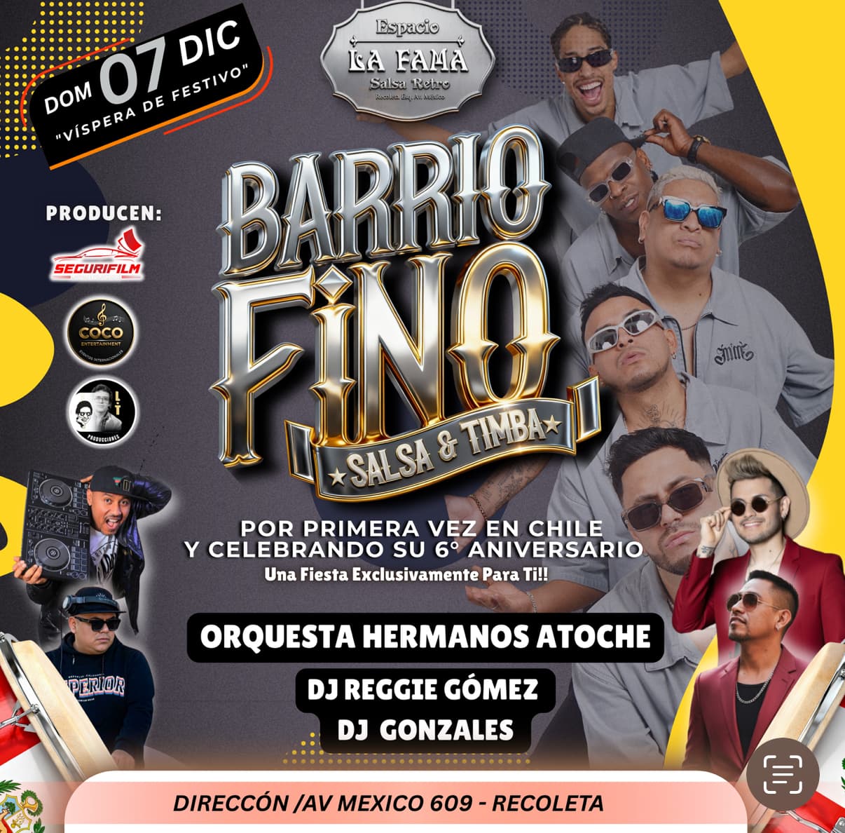 6° Aniversario de Orquesta Barrio Fino image}