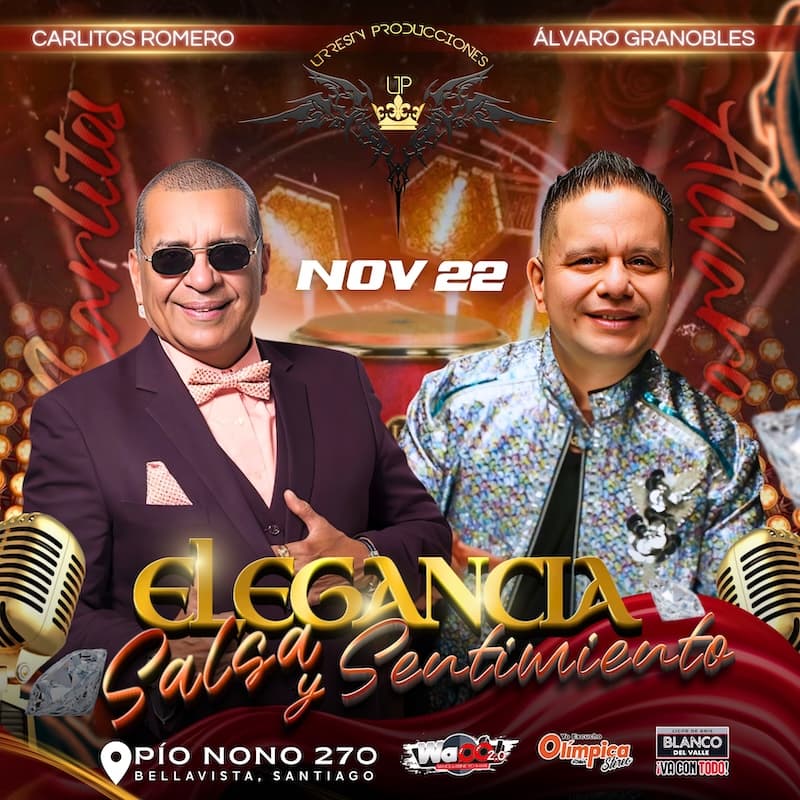Elegancia Salsa y Sentimiento image}